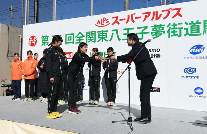 本部会場（第五中学校）・閉会式
