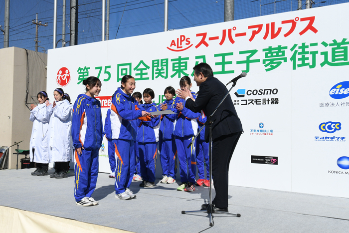 本部会場（第五中学校）・閉会式