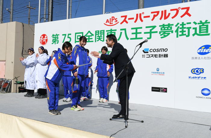 本部会場（第五中学校）・閉会式