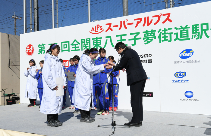 本部会場（第五中学校）・閉会式