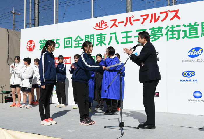 本部会場（第五中学校）・閉会式
