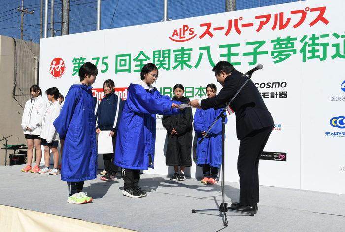 本部会場（第五中学校）・閉会式