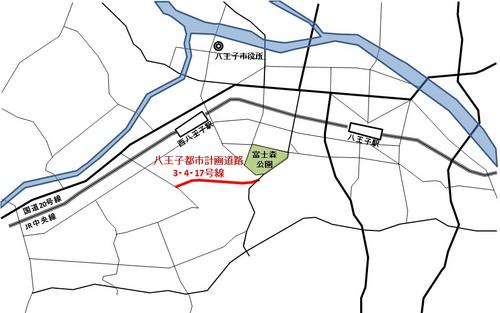 都市計画道路3・4・17号線