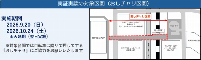 おしチャリ日程