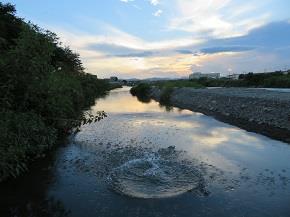 夕日におどる水　水口さん