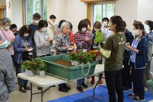 植え付けテストの様子