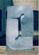 彫刻　時間塊の画像