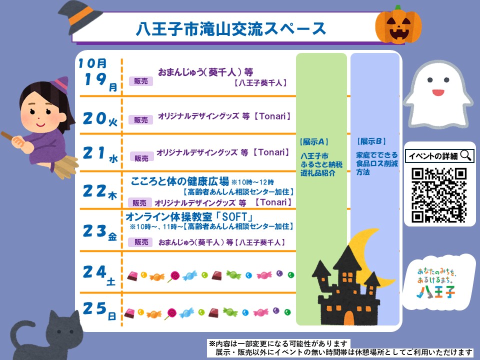 10月第4週目