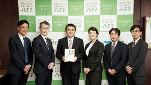 企業版ふるさと納税寄附受領式西武信用金庫様
