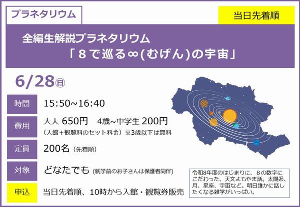 0628_8で巡る∞の宇宙