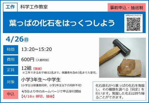 0426＿葉っぱの化石