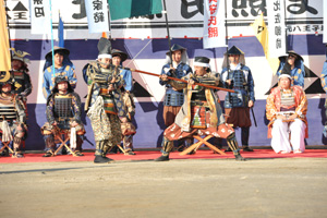 演武を披露