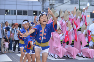 子どもたちも威勢よく