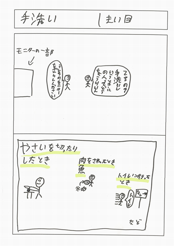 手洗い1