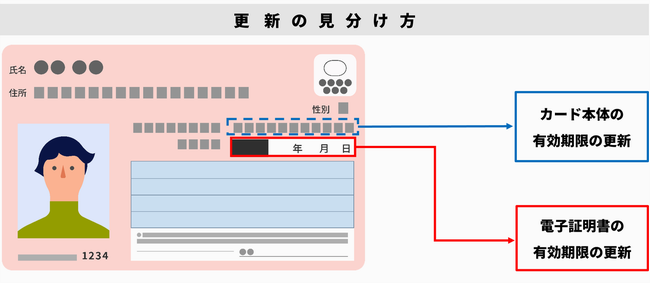 更新の見分け方