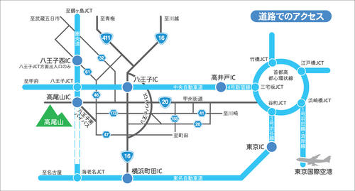 車でのアクセスの画像