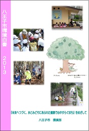 八王子市環境白書2013表紙